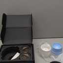 Electric Whiskey Smoker Set, with built-in igniter, no need for butane, reusable, rechargeable classic cocktail smoker set, whiskey gift set, suitable for men, women, fathers, mothers (Electric + Lighting Feature)