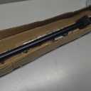 Heavy Duty Curtain Rods, 1 1/8 Inch Diameter Single Curtain Rod 36-72Inch(3-6ft) Extendable Length with End Caps Adjustable Modern Brackets-Matte Black