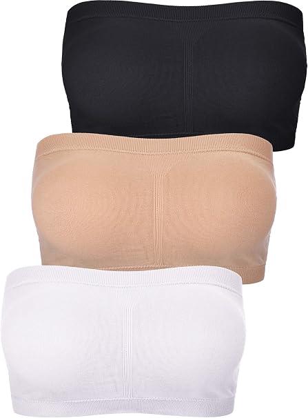 Boao 3 Pcs Padded Bra, XL