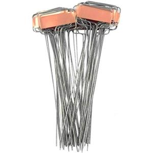 Pack of 30 Copper Plant Labels for Garden, Metal Plant Markers Nameplate, Plant Tags for Outdoor and Potted Plants (10" x 2.6")