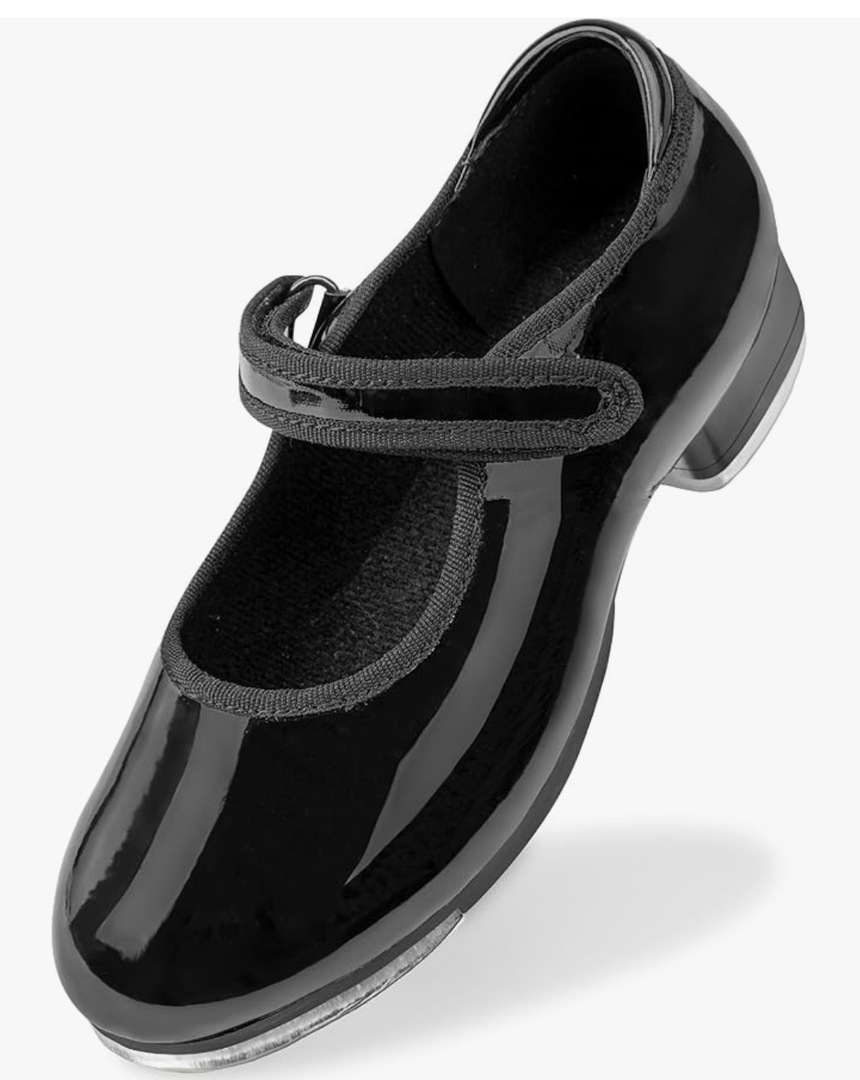 Stelle Tap Shoes for Girls Toddler Boys PU Leather Dance Shoes(Toddler/Little Kid/Big Kid)