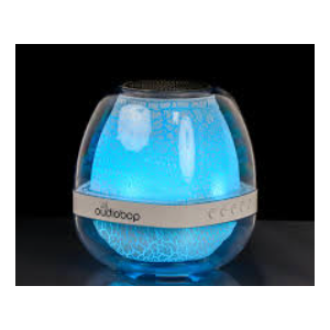 Oudiobop P11 Mini Portable Bluetooth Speaker, Karaoke Machine Toys for Kids Ages 3-12, Birthday Gifts for 3 4 5 6 7 8 9 10 Year Old Boys Girls, Portable Bluetooth Speaker with 2 Wireless Microphones, Colorful LED Toy for Boy Girl (KL) (Bright, vibrant color)