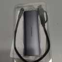 Aluminum M.2 NVMe Enclosure,USB 3.2 Gen2 10Gbps Tool-Free ,SSD Enclosure for NVMe PCIe M-Key,Nvme USB Adapter Support UASP Trim for 2280 2260 2242 2230(Sata NOT Supported)