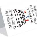 5 x Funny Anniversary Card for Husband, Snoring Card for Boyfriend, Humorous Birthday Card for Him, Funny Couples Card for Wife, Novelty Valentines Day Card, Blank Greeting Card with Envelope (#002)