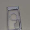 TORRAS Strong Magnetic & Seamless Stand for Samsung Galaxy S25 Ultra Case, Fit for MagSafe, Mil-Grade Drop Protection, Kickstand for Samsung Galaxy S25 Ultra Case, Translucent Back/Silverblue Edge