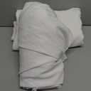 Ascoza 2 Pack Fitted Tablecloth for 8 Foot Rectangle Tables 96 x 30 Inch White Table Covers Water Resistant Polyester Table Cloth for Wedding, Parties,Display, Trade Show (White)