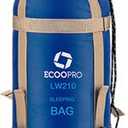ECOOPRO LW210 Blue Waterproof Lightweight Warm Weather Sleeping Bag