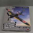 Dollox RC Plane 4 CH 2.4Ghz Remote Control Airplane - A6M Zero Fighter Jet RC Aircraft with Aileron Ready to Fly with Xpilot Stabilization System, One-Key Aerobatic Function, Gift for Beginners Adult