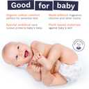 Pura Hypoallergenic Diapers, Size 2 (7-13 lbs) Totally Chlorine Free, Wetness Indicator, Suitable for Sensitive Skin, Soft Organic Cotton Comfort, Overnight, 1 Pack of 29 Baby Diapers