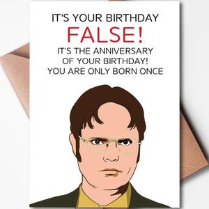 3 x Funny Birthday Card & Gifts for Men Husband Boyfriend Him, Happy Bday Card (A-5-FALSE)