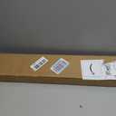 No Drill Blackout Cellular Shades,White,25.5" W x 64" H