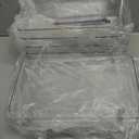 HIHEGD 2-Tier Bathroom Organizer with Dividers, Clear Under Sink and Pull-Out Cabinet Organizer for Kitchen and Pantry Storage