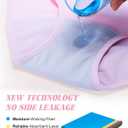 Leak-proof Underwear for Girls - Absorbent, Washable, Lightweight Protection Against Leaks (3-Pack)