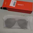 livho Trendy Polarized Aviator Sunglasses Women Men, Retro Sun Glasses for Women Men 2025, Oversized UV Protection Shades (Brown Tortoise/Brown)