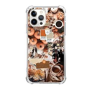2 x 
Qivtpjkrin Autumn Phone Case Fall Collage Phone Cover for iPhone 16 Pro, Aesthetic Halloween Thanksgiving Pumpkin Collage for Teens Wowen Men for iPhone 16 Pro, Trendy TPU Bumper Cover Case