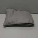 CUCRAF 100% Blackout Window Curtains 96 inches Long 2 Panels Set, Faux Linen Look Thermal Insulated Grommet Drapes, Room Darkening Curtain for Bedroom Living Room(W52 x L96 Inch, Grey)