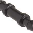 Raindrip 312050B Drip Irrigation Fittings Single Barbed Coupling Connectors, 1/4-Inch, 50 Per Bag, for Trees, Shrubs, Gardens, Black