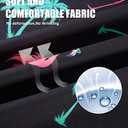 uideazone Mens Polo Shirts Short Sleeve Dry Fit 3D Print Moisture Wicking Funny Golf Shirt (Medium, Flamingo#b)