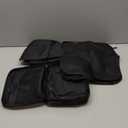 BAGAIL 5 Set Ultralight Compression Packing Cubes Travel Accessories Expandable Packing Organizers(Black)