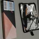 Dual Voltage Curling Iron 2-in-1 Curling Iron 1 Inch,(100V~240V) Dual Voltage Hair Straightener Travel CurlingIron European Flat Iron(Black)