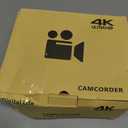 4K Video Camera Camcorder 48MP 30FPS IR Night Vision WiFi Camera Recorder, 18X Digital Zoom 3" Touch Screen Vlogging Camera for YouTube with Microphone, SD Card, Lens Hood, Stabilizer, Remote Control