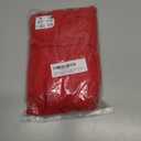 Bornpom Women Sexy Graphic Tees Low Cut V Neck Tops Short Sleeve Shirts Knot Front Tops (Red)