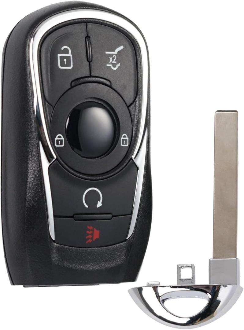 MechanMagic Key Fob Replacement fits for Buick Regal 2018-2020 Encore 2020-2021 Enclave 2018 2019 2020 2021 Keyless Entry Remote Control HYQ4EA 13506668 13521090 13532395 5944126