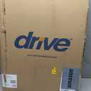 Drive Medical Deluxe Two Button Folding Walker with 5" Wheels