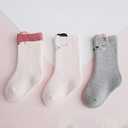 3 Pairs Ultra Thick Warm Toddler Socks Baby Boy and Girl winter Socks Infant Socks Kid Sock Warm Cotton Crew Socks