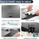 Monitor Arm/Mount VESA Bracket Adapter Compatible with MSI Monitor (MD271UL, MD271ULDE) - 75x75mm 100100mm White