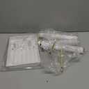 3 Tier Bracelet Holder Display - Detachable T Bar White Velvet Bracelet Holder, Jewelry Holder Organizer for Bracelet, Necklace, Watches, Rings (Large)