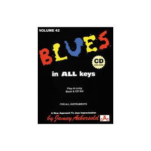 Blues In All Keys, Vol. 42 (For All Instruments) by Jamey Aebersold