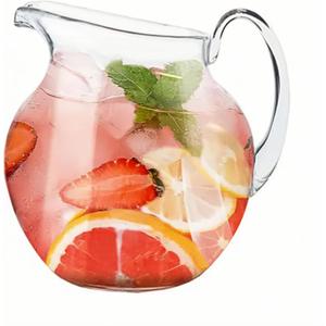 Lily's Home Shatterproof Plastic Pitcher, the Large Capacity Makes it Excellent for Parties, Both Indoor and Outdoor, Clear, (100 Ounces)
