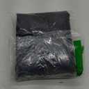 OVZME Zora 96 Inch Shower Curtain Set with 12 Plastic Hooks, Plain Fabric Black Shower Curtain for Bathroom - Extra Long Shower Curtain, Water Resistance, Machine Washable Soft Cloth, 72WX96L, Black