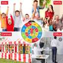 18 inch Magnetic Dart Board Set for Kids, Indoor Outdoor Game Dart Game with 12 Darts, Dartboard Toys Gifts for 8 9 10 11 12 Year Old Boys
