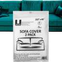 SOFA Moving Covers (2 Pack) - 45" x 152" - Moving & Storage Bags - UBOXES,Water resistant