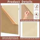 1/8 Thick 12 x 12 inch Acrylic Sheets - 4 Pack Plexiglass Sheets for Creative DIY Projects Laser Cutting Engraving UV Printed Signs Crafts Badges, Beige