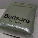 Bedsure 100% Cotton Muslin Blanket King Size for Bed - 4-Layer Breathable and Lightweight Thin Soft Summer Gauze Muslin Blanket for Adults, Olive Green, 108x90 Inches, Olive Green