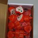 Amagic 1000 Pieces Red Artificial Rose Petals with 12 Red Heart LED Tea Lights, Rose Petals and Candles Set for Proposal, Anniversary, Romantic Night, Wedding Decor