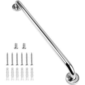 supregear Grab Bars for Shower, 24-Inch Bathroom Safety Handles for Elderly, Stainless Steel Handicap Grab Rail for Kitchen Bedroom Bathtub and Steps
