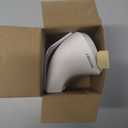 TECKNET Ergonomic Mouse, Wireless Bluetooth Vertical Mouse, 4800 DPI Optical Tracking, 6 Adjustable DPI, Quiet Clicks, 2.4GHz with USB A Receiver, 12 Months Battery, 6 Buttons, Wide Compatibility (White)