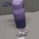 Momcozy Portable Milk Warmer for Travel  Dual Heating Modes for Breast Milk & Water, Portable Bottle Warmer with Fast Heating & Long Battery Life, 17 Ounces Large Capacity to Meet Your All-Day Needs (Purple)