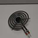 Electric Stove Drip Pans,Drip Pans for Electric Stove W10290353(6") W10290350(8") and Electric Stove Burner MP15YA(6") MP21YA(8") Compatible for Whirlpool Kenmore Maytag Amana etc by MIFLUS, Black