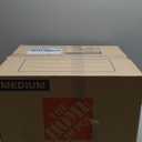 Bonsaii Safe Box with Electronic Keypad, Steel Security Lock Box with Key, 0.23 Cubic Feet, 9.06" W x 6.69" D x 6.69" H, Small Hidden Safe for Cash Jewelry