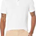 Amazon Essentials Men's Polo Shirts Short Sleeve, Slim-Fit Cotton Pique XXL