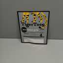 DOK TigerToes Premium Non-Slip Dog Socks for Hardwood Floors - Extra-Thick Grip that Works Even When Twisted - Prevents Licking, Slipping, and Great for Dog Paw Protection - Size Medium (Classic Grey)