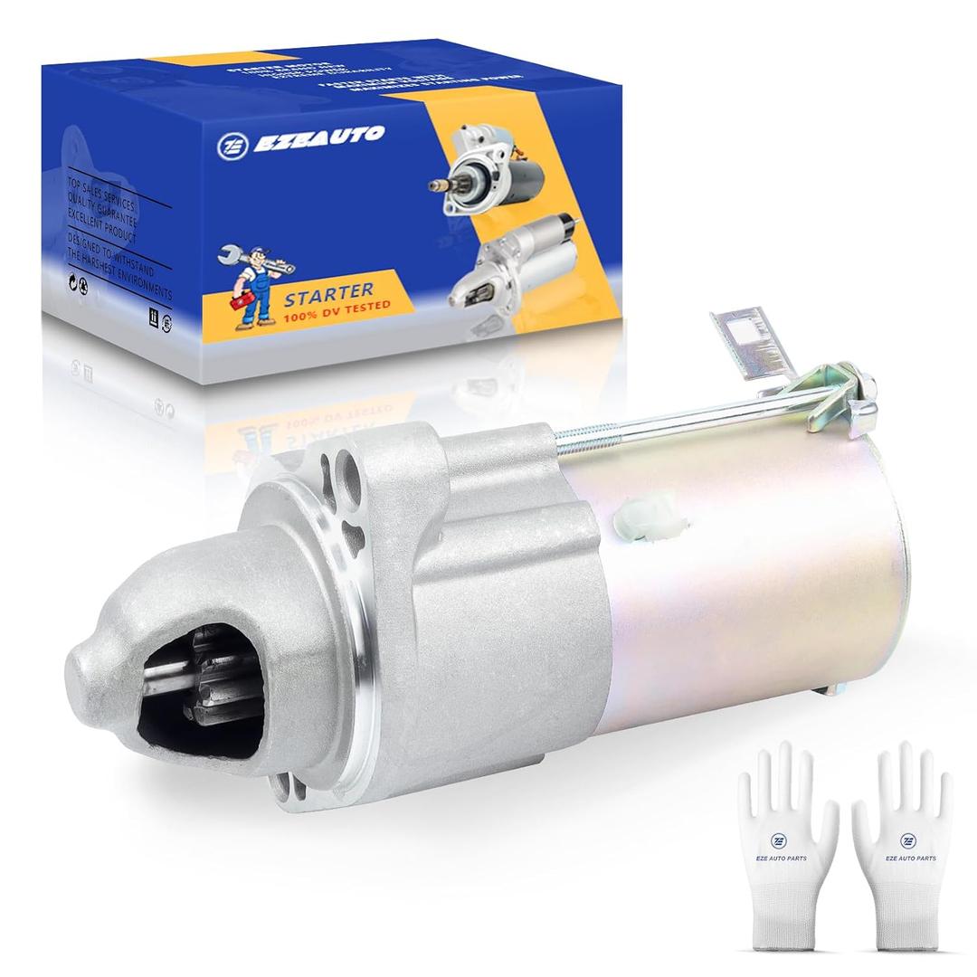 Ezexpreze 10914N Starter for 2013-2017 Honda Accord 2.4,2015-2016 CR-V CRV 2.4, 2016-2019 2.0 Civic 13 14 15 16 17 18 19 Engine Automatic Transmission 31200-5A2-A51 SM-74009 SM740-09 191-711 S-80548
