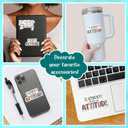 4 x (3Pcs) So Apparently I Have an Attitude Sticker Funny Quote Sarcastic Decals Waterproof Vinyl Sticker for Books Laptops Phone Water Bottles Tumbler Cup Kindle 3 Inch