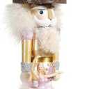 Kurt Adler 14-Inch Hollywood Ballet and Crown Nutcracker