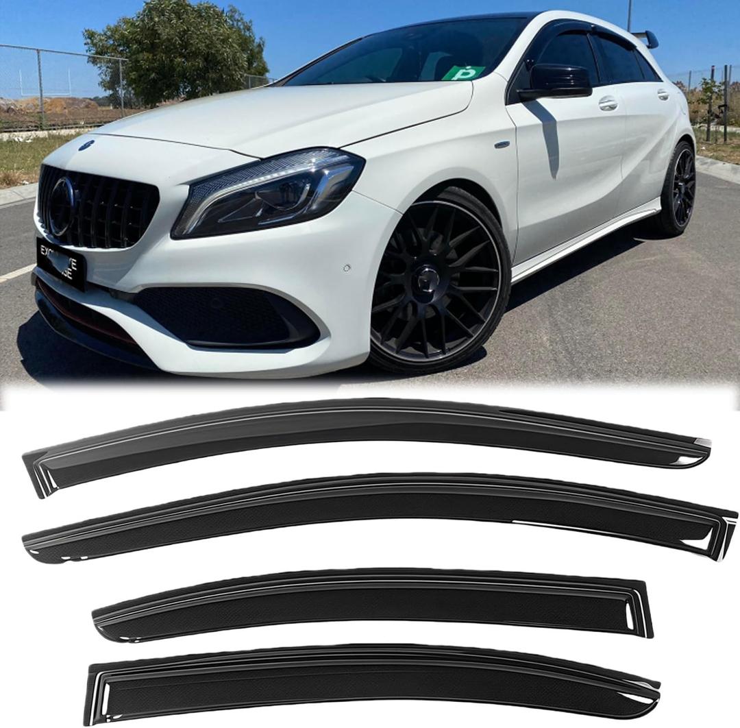 Side Window Wind Deflectors for Mercedes-Benz A-Class W177 2019-2022 MB57